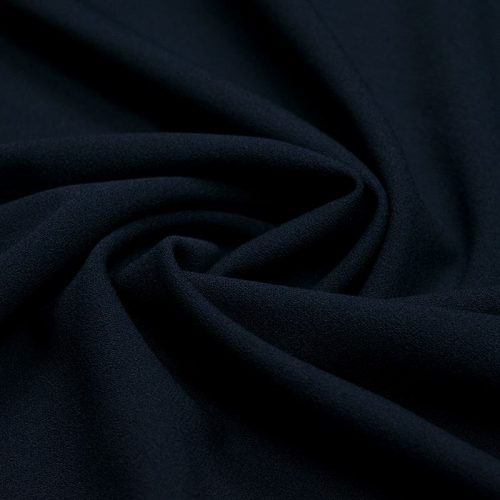 Трикотаж креповый (темно-синий) (006507)