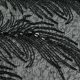 Кружевная сетка, именная (райская птица на черном) (007999)