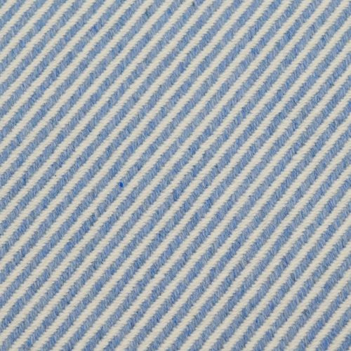 Твид пальтовый, именной (бело-голубая диагональ) (008074)