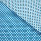 Жаккард-стрейч (голубой-белый, ромбы) (003835)