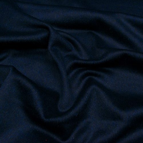 Драп пальтовый с мохером (глубокий синий) (005059)