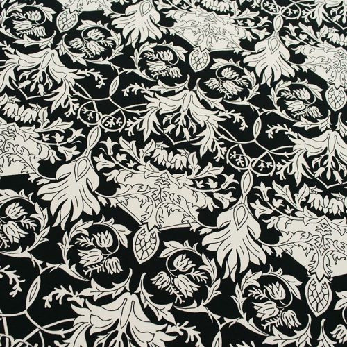 Кади стрейч (черно-белые узоры) (005221) Кади стрейч (черно-белые узоры) (005221)