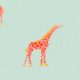 Ситец хлопковый (жирафы) (006792)