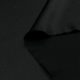 Атлас стрейч шелковый (черный, плотный) (006920)
