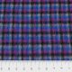 Фланель шерстяная (синий с цикламеном, клетка) (006062)