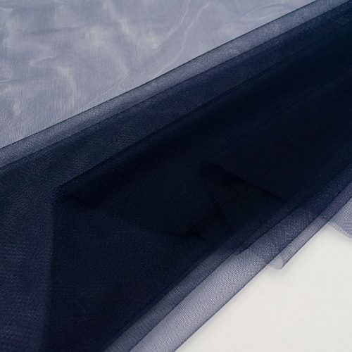 Сетка невидимка, для вышивки, ширина 3м (Blunotte, темно-синий) (007039)