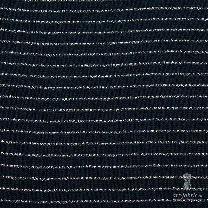 Трикотаж с люрексом (деним в серебряном блеске) (008444) – купить в ...