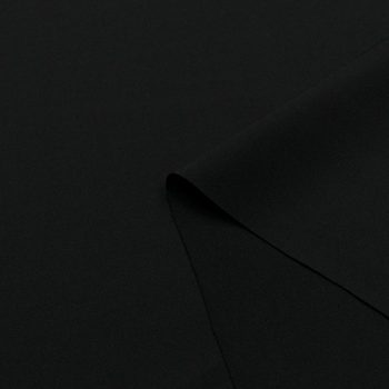 Трикотаж микрофибра, плотная (черный) (008616)