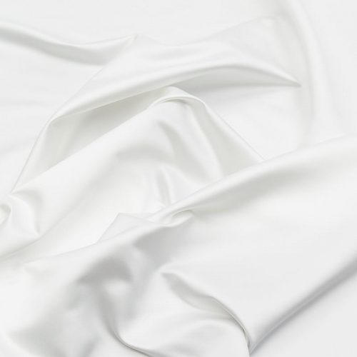 Атлас свадебный - корсетный (натуральный белый) (005382)