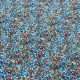 Поплин хлопковый (море цветов) (005440)
