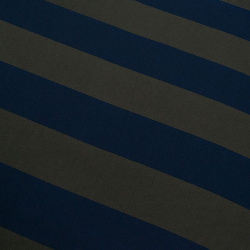 Жоржет шелковый, именной (синие полосы) (005450)