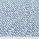 Штапель вискозный (маленькие синие цветочки) (005526)