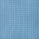 Лён сорочечный (бирюзовая клетка на голубом) (007144)