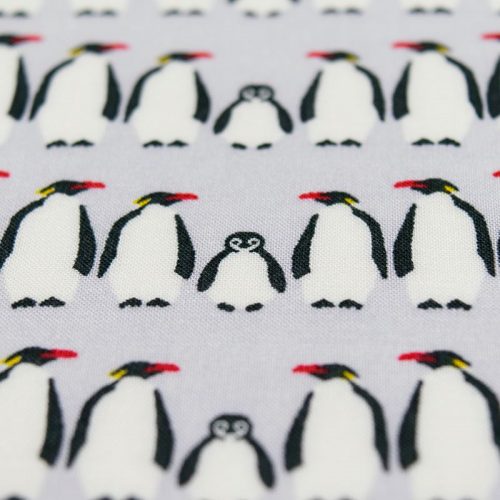 Штапель вискозный (императорские пингвины) (007258)
