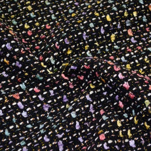 Букле "Шанель" (лиловые бантики)
