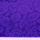 Жаккард (фиолетовые цветы, тонкий) (004555)