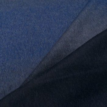 Драп пальтовый, купон 69 см (синее деграде) (007501)