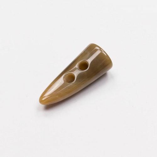 Пуговицы пластиковые, коричневый клык (46мм) (006046)