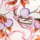 Плащевка, именная Giambattista Valli, 120 см (огненное цветение) (008992)