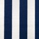 Трикотаж хлопковый (сине-белая полоска) (009058)