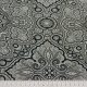 Трикотаж вискозный (восточные изразцы, чб) (006117)