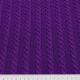 Трикотаж вязаный (косы, пурпур) (006173)