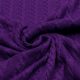Трикотаж вязаный (косы, пурпур) (006173)