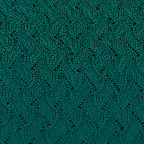 Трикотаж вязаный (паруса, зеленый) (006178)