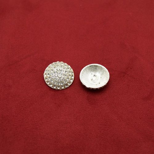 Пуговицы металлические, кристалл (23 мм) (006206)