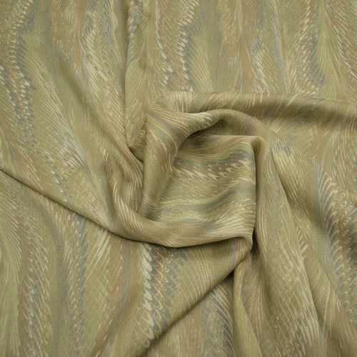 Шифон шелковый (перья) (004870)