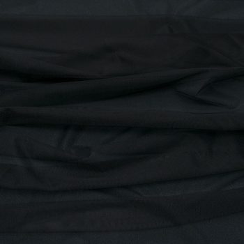 Сетка мягкая, для вышивки (Nero, черный) (006491)