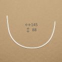 Косточки для бюстгальтера, STABY, 256 мм, пара (Wissner) (007812)