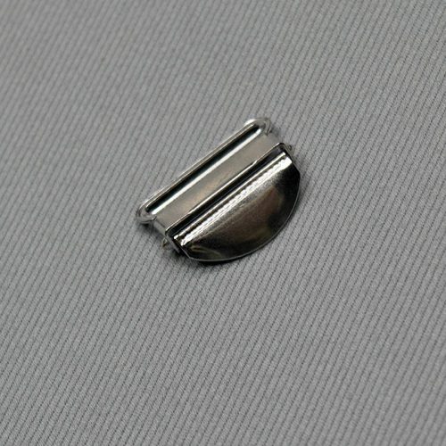 Пряжка металлическая с зажимом, никель 368/20 (Wissner) (007817)