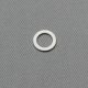 Кольцо металлическое для бюстгальтера, белый, 10 мм (6 NC/10) (007830)