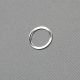Кольцо металлическое для бюстгальтера, никель, 16 мм (6/16) (007845)