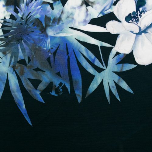Кади, купон (цветы в стеклянной акварели) (009173)