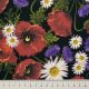 Поплин шелковый (цветы в стиле дольче) (009214)