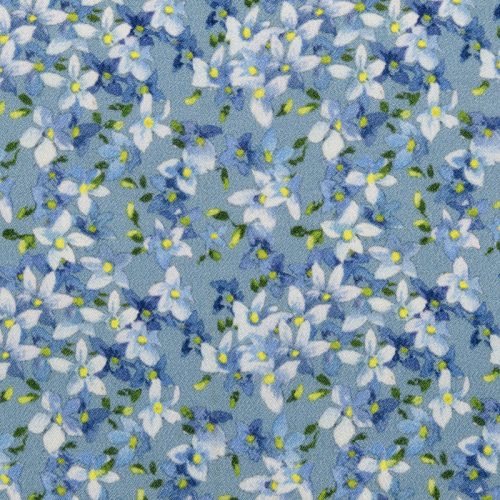 Креп шелковый (голубая сирень) (009215) Креп шелковый (голубая сирень) (009215)