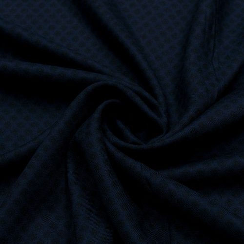Твил вискозный (темно-синяя вафелька) (009420)
