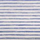 Трикотаж льняной (вальяжная полосочка, синий) (009844)
