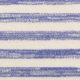 Трикотаж льняной (вальяжная полосочка, синий) (009844)