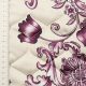 Ткань курточная, стеганая (пурпурное барокко) (010094)