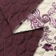 Ткань курточная, стеганая (пурпурное барокко) (010094)