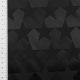 Ткань курточная, жаккард, Moncler (черные звезды) (010314)