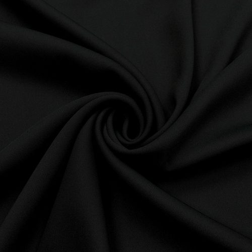 Ткань кади (матовый черный) (010485)