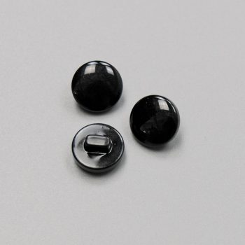 Пуговицы пластиковые, черный, 11мм (010364)