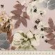 Трикотаж креповый, шелк (натуралистичный гербарий) (010672)