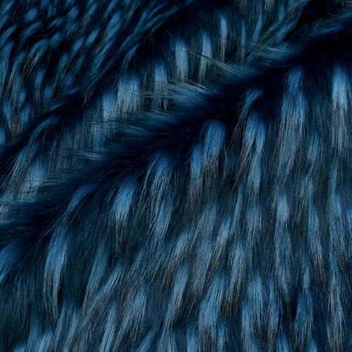 Мех искусственный (синий фламинго) (010680)