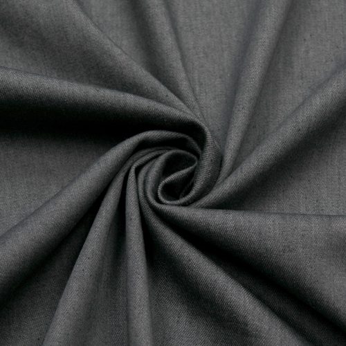 Деним-стрейч костюмный (натуральный серый) (010702)
