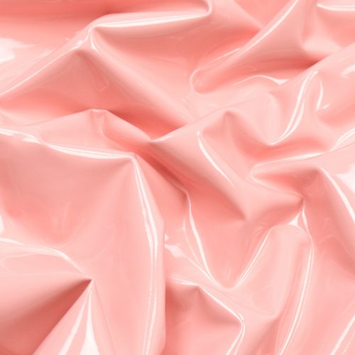 Эко-кожа лаковая (розовый винил) (010724)